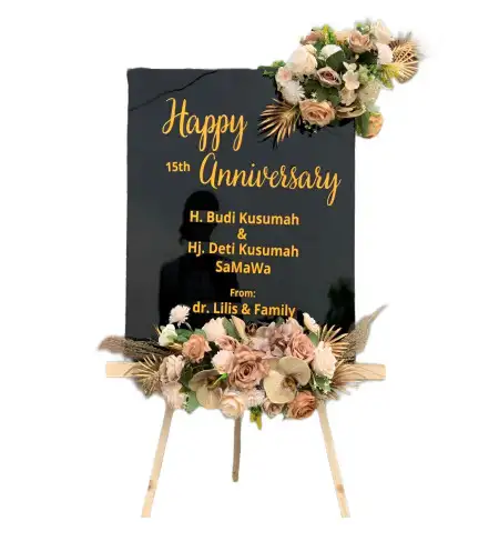 Papan Bunga Akrilik Pundong